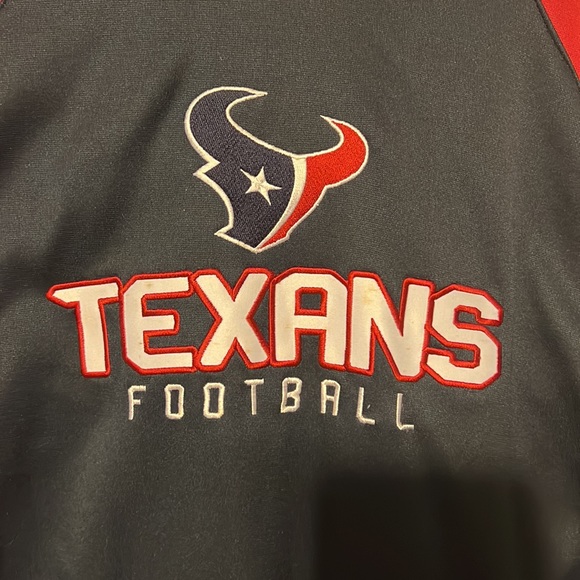 Houston Texans hoodie 100% Polyester in great shape Size XL Color Blue - Picture 2 of 9